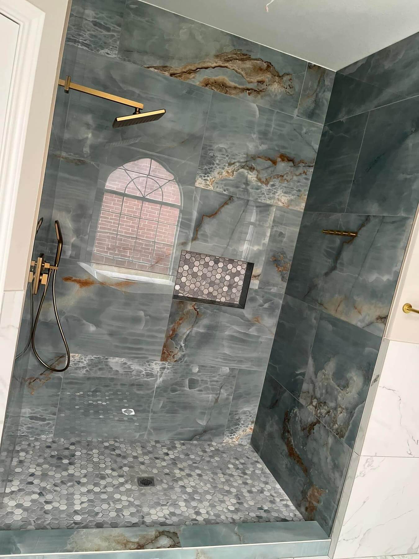 Shower enclosure remodel