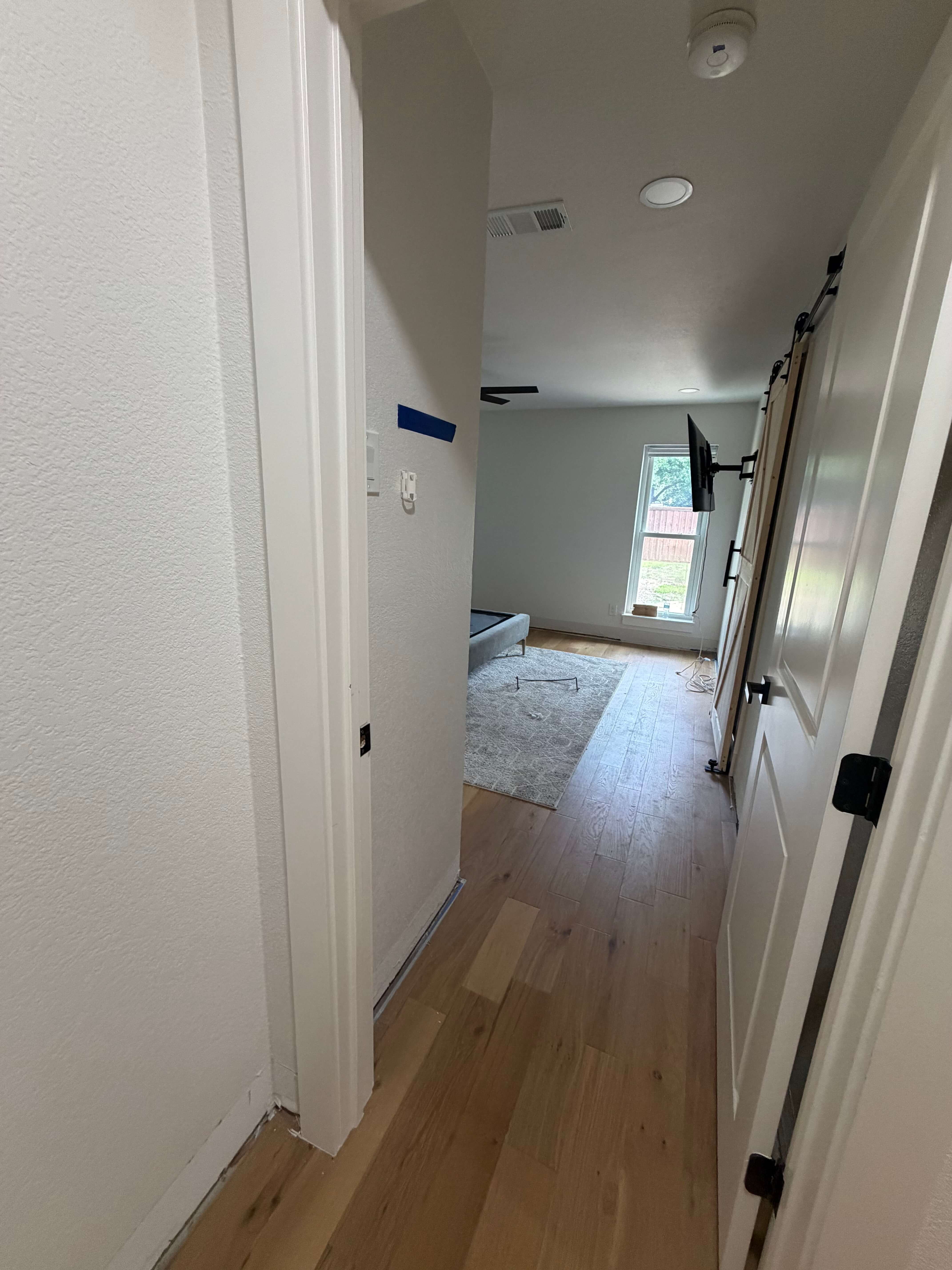 Hardwood flooring detail