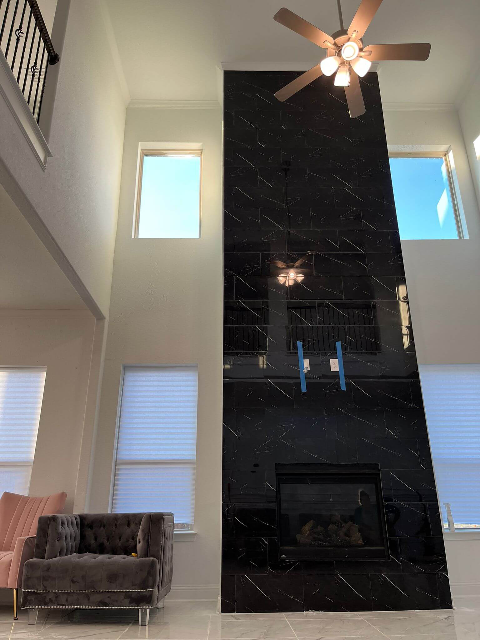 Fireplace remodeling process